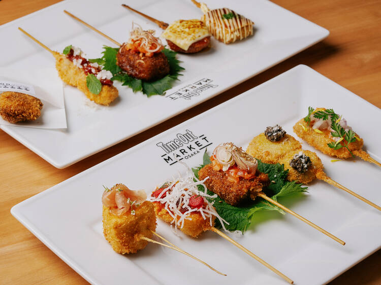 Food and drink at Time Out Market Osaka Food and drink at Time Out Market Osaka