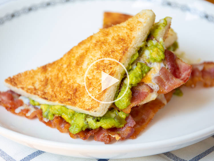 Guacamole Breakfast Sandwich Guacamole Breakfast Sandwich