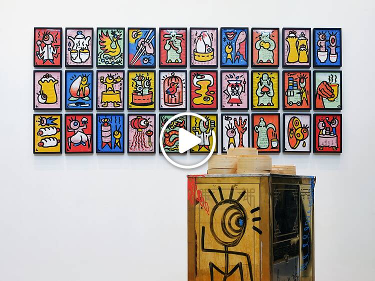 Lousy and DavidGoodTime have teamed up for a yum cha-themed art show